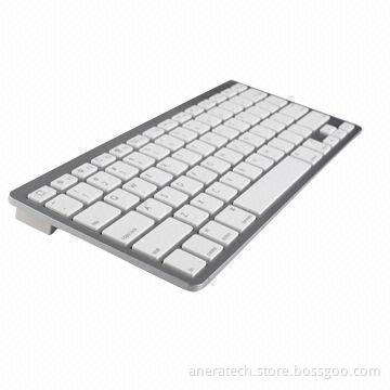 Aluminum Bluetooth Keyboard Case for iPad 2/3/4, iPhone 3/4/4S/5, PC
